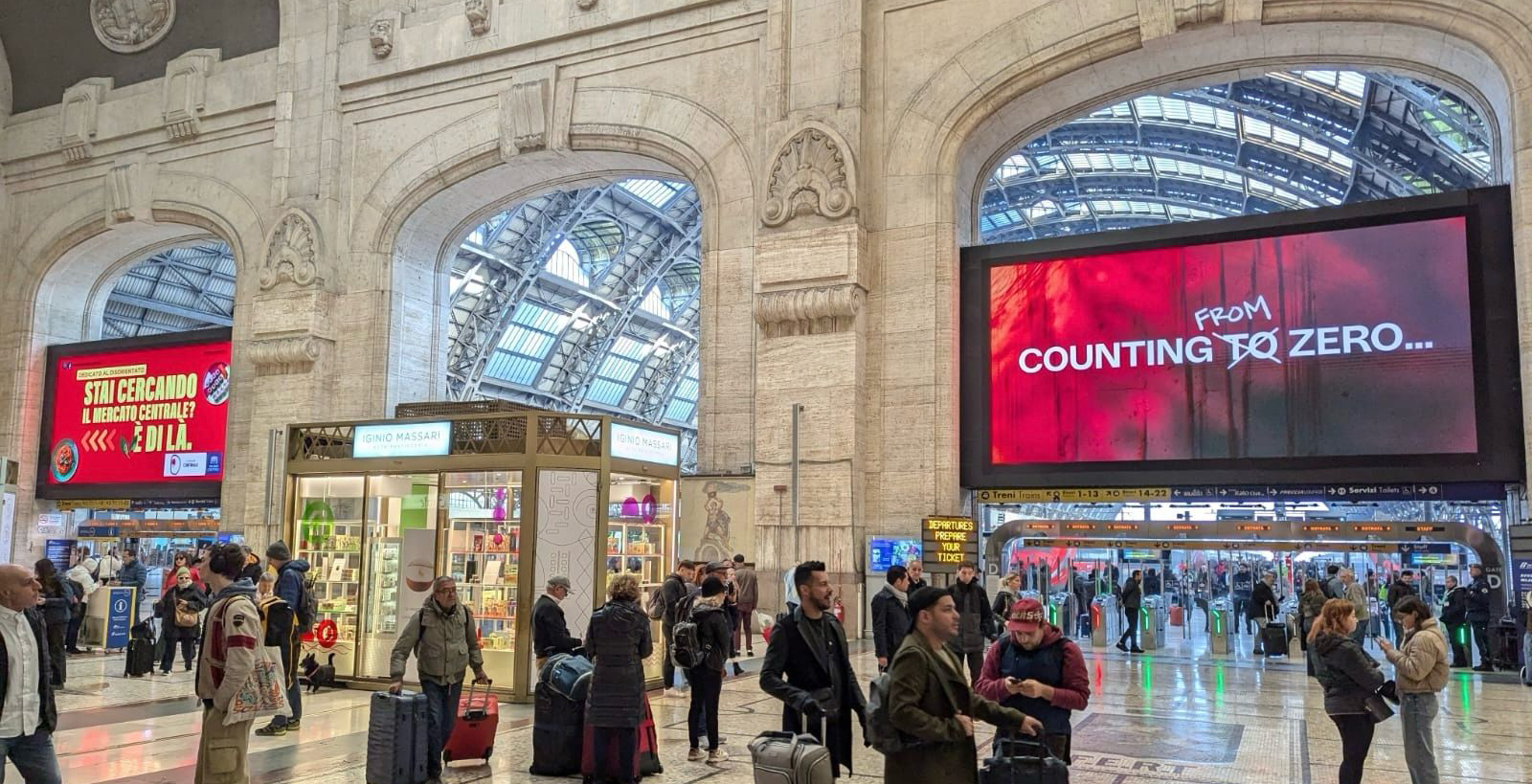 ledwall stazione
