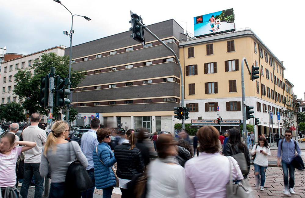 ledwall 25 aprile milano