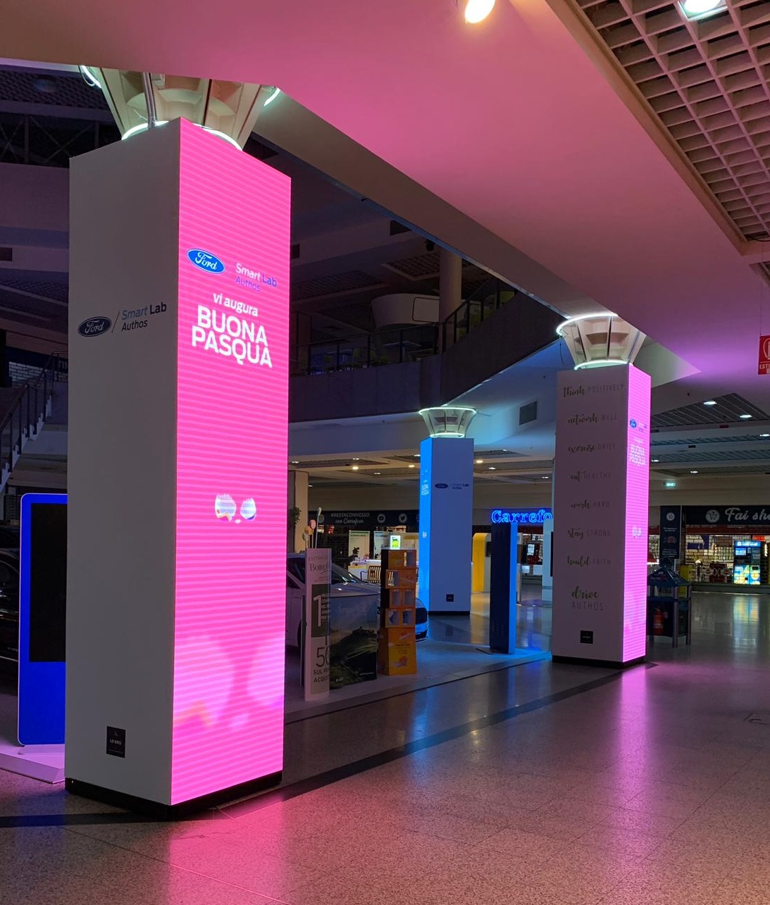 LedWall da internoLeGru Centro Commerciale