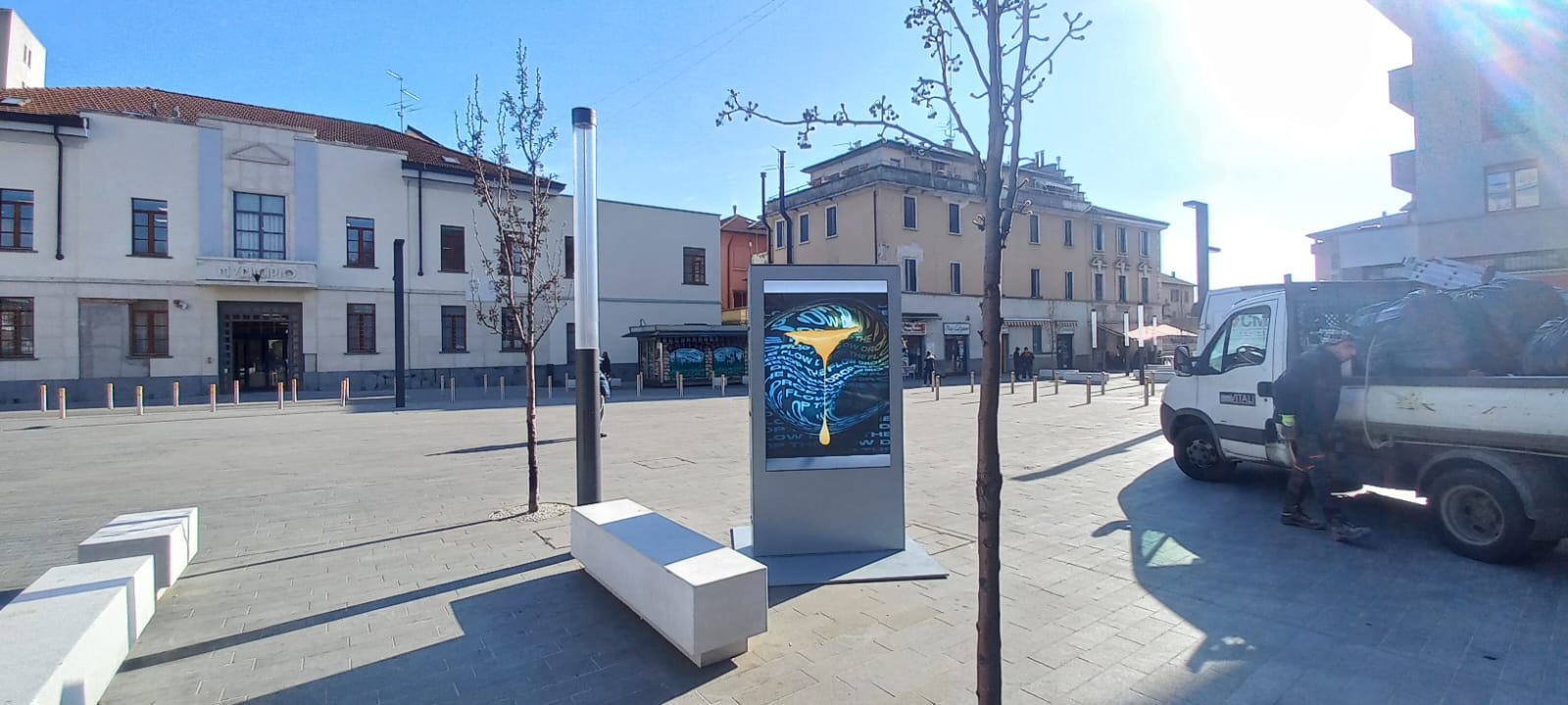 San Giuliano bacheca led