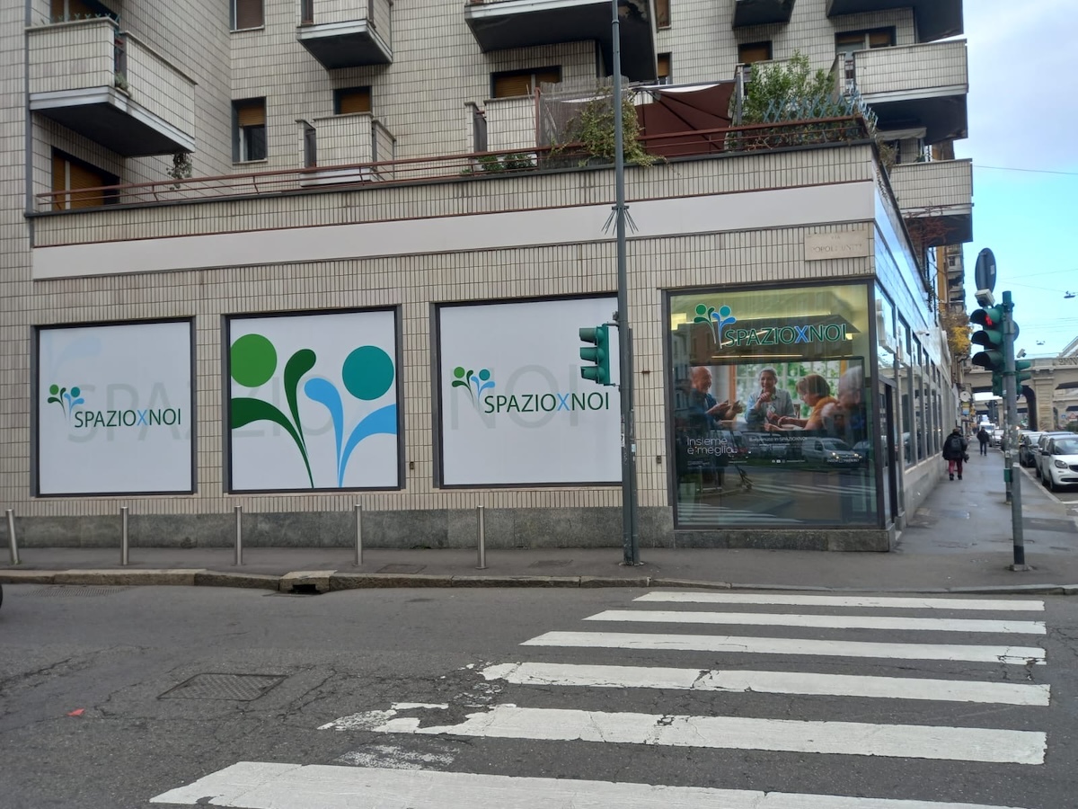 LedWall associazione Spazio x noi