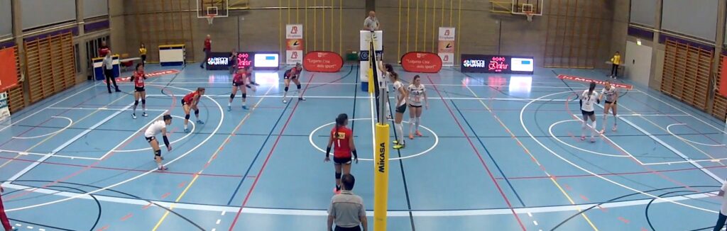 LedWall Palazzetto Pallavolo Svizzera Lugano