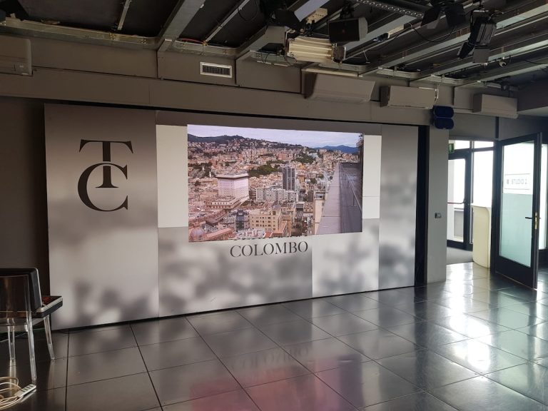 LedWall da interno Terrazza Colombo